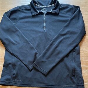 Nike Black Dri-FIT Pullover